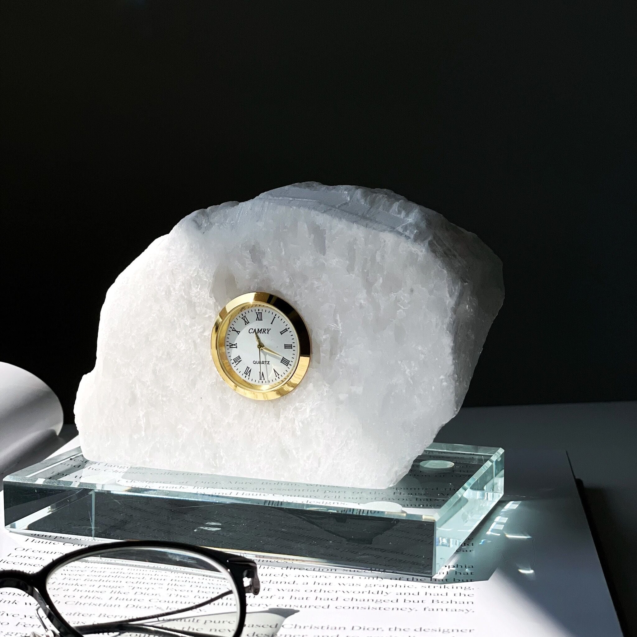 インテリアクロック 天然石