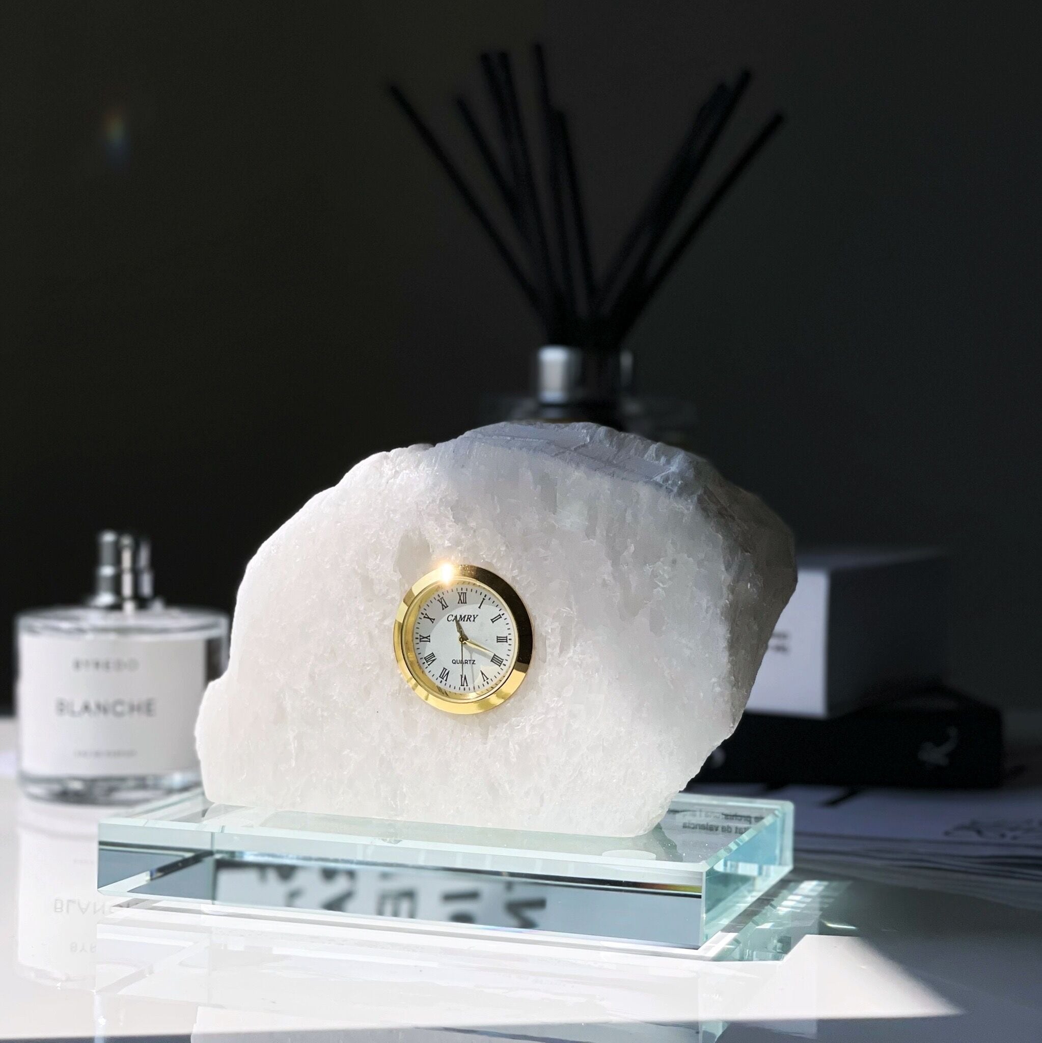 インテリアクロック 天然石