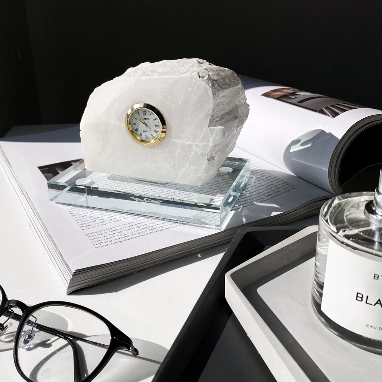 インテリアクロック 天然石