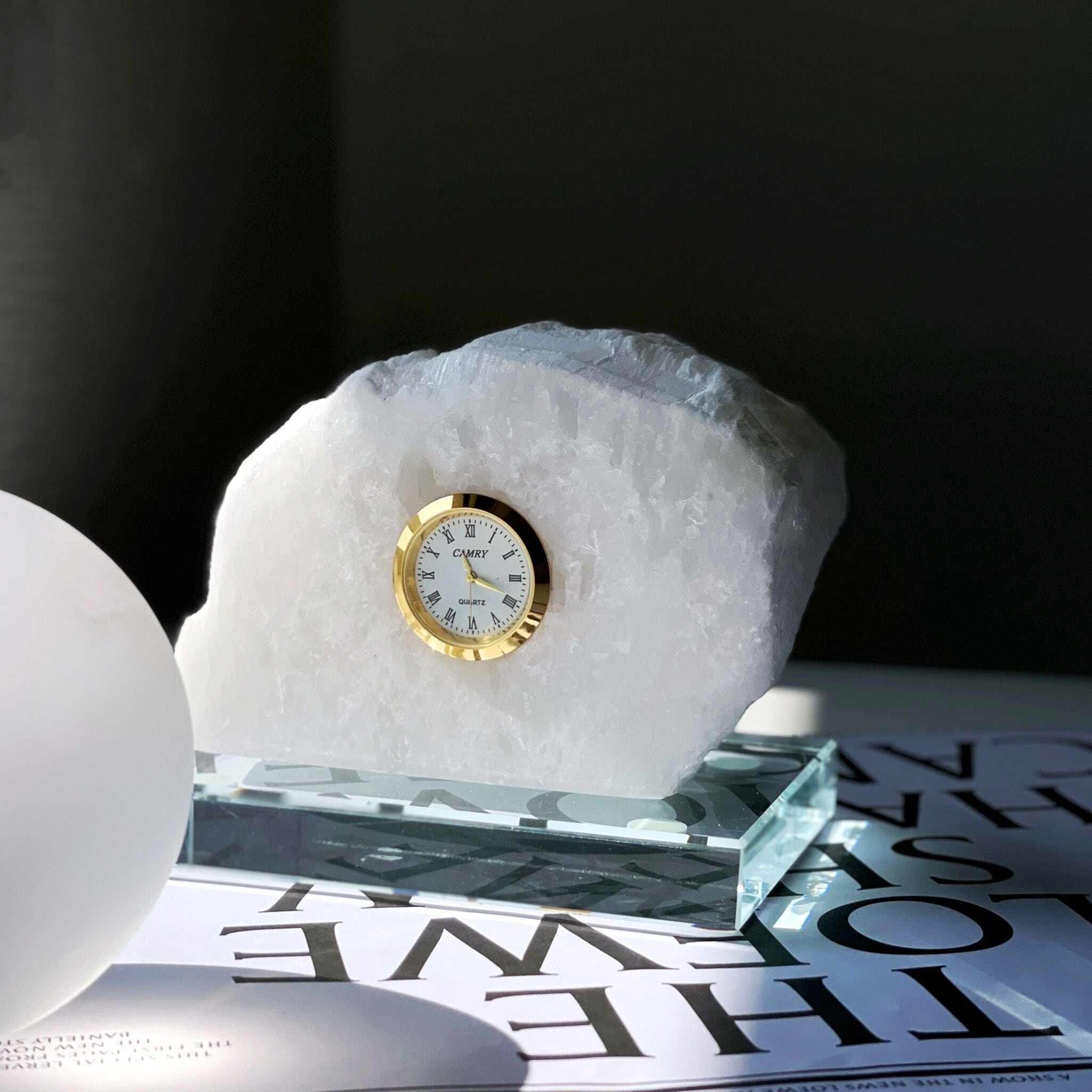 インテリアクロック 天然石