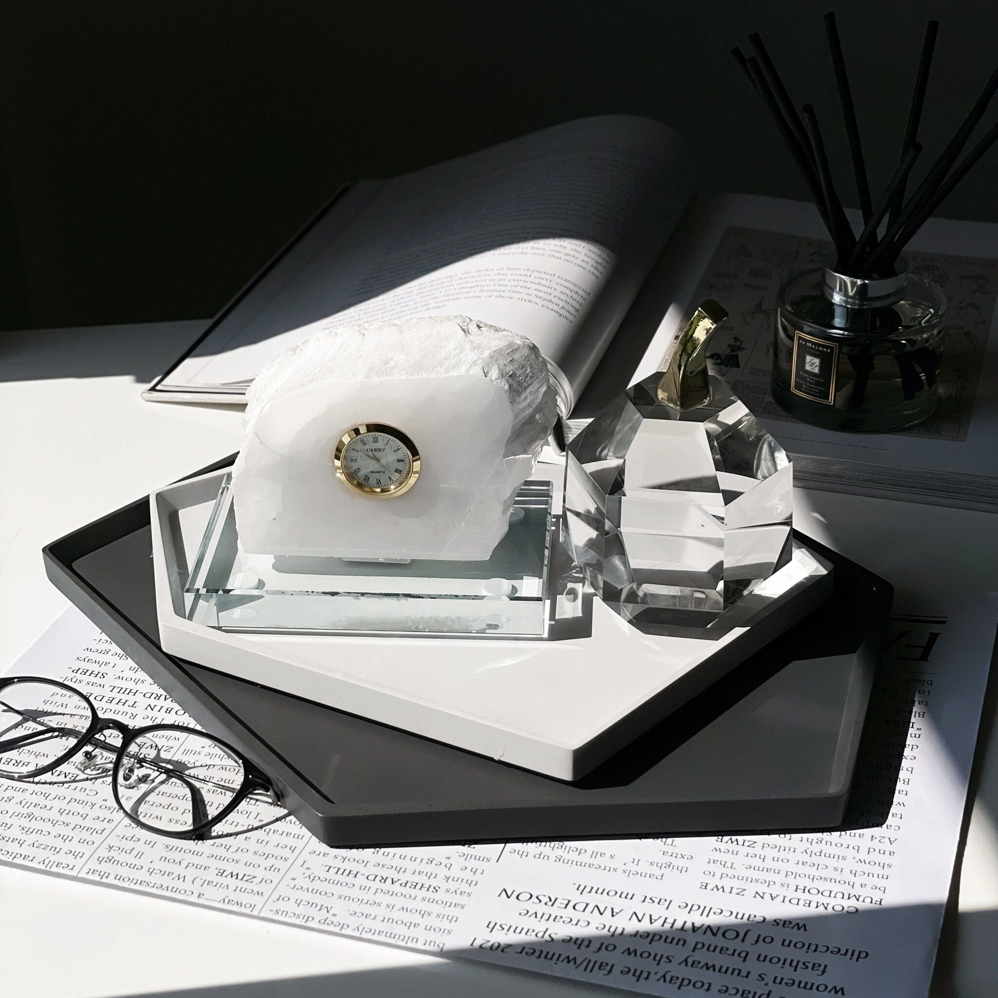 インテリアクロック 天然石