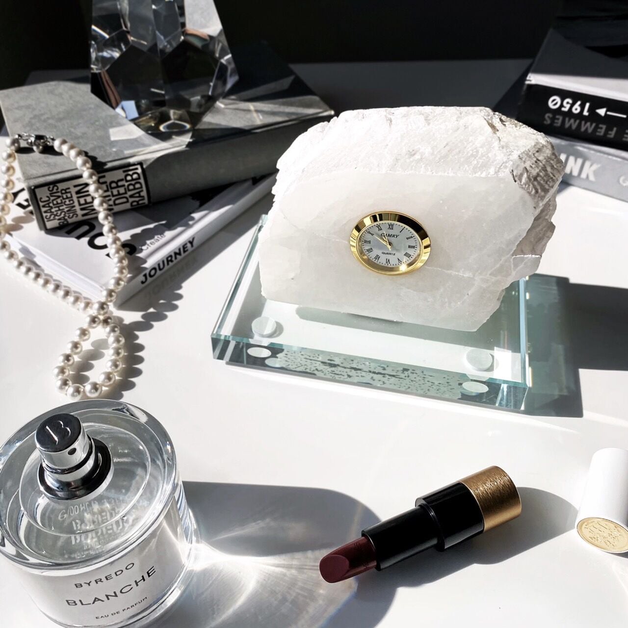 インテリアクロック 天然石