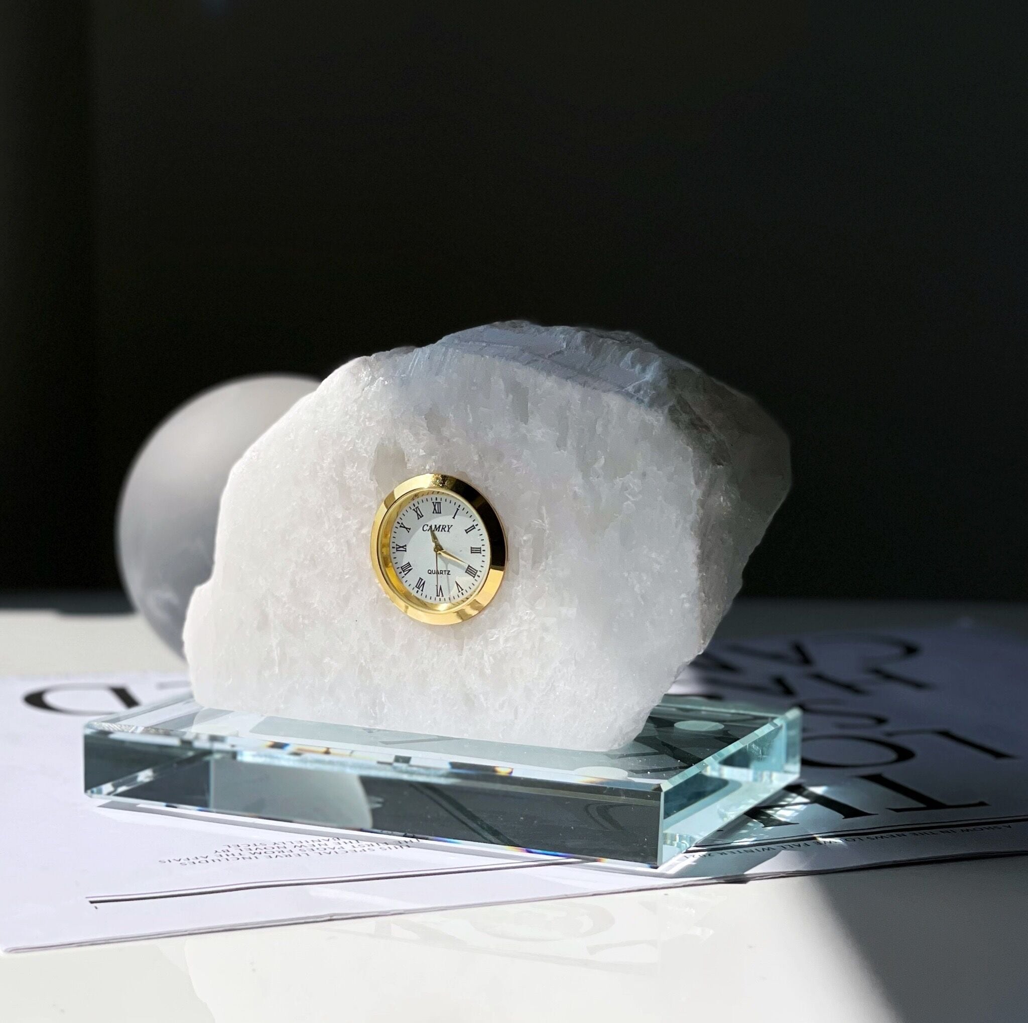 インテリアクロック 天然石