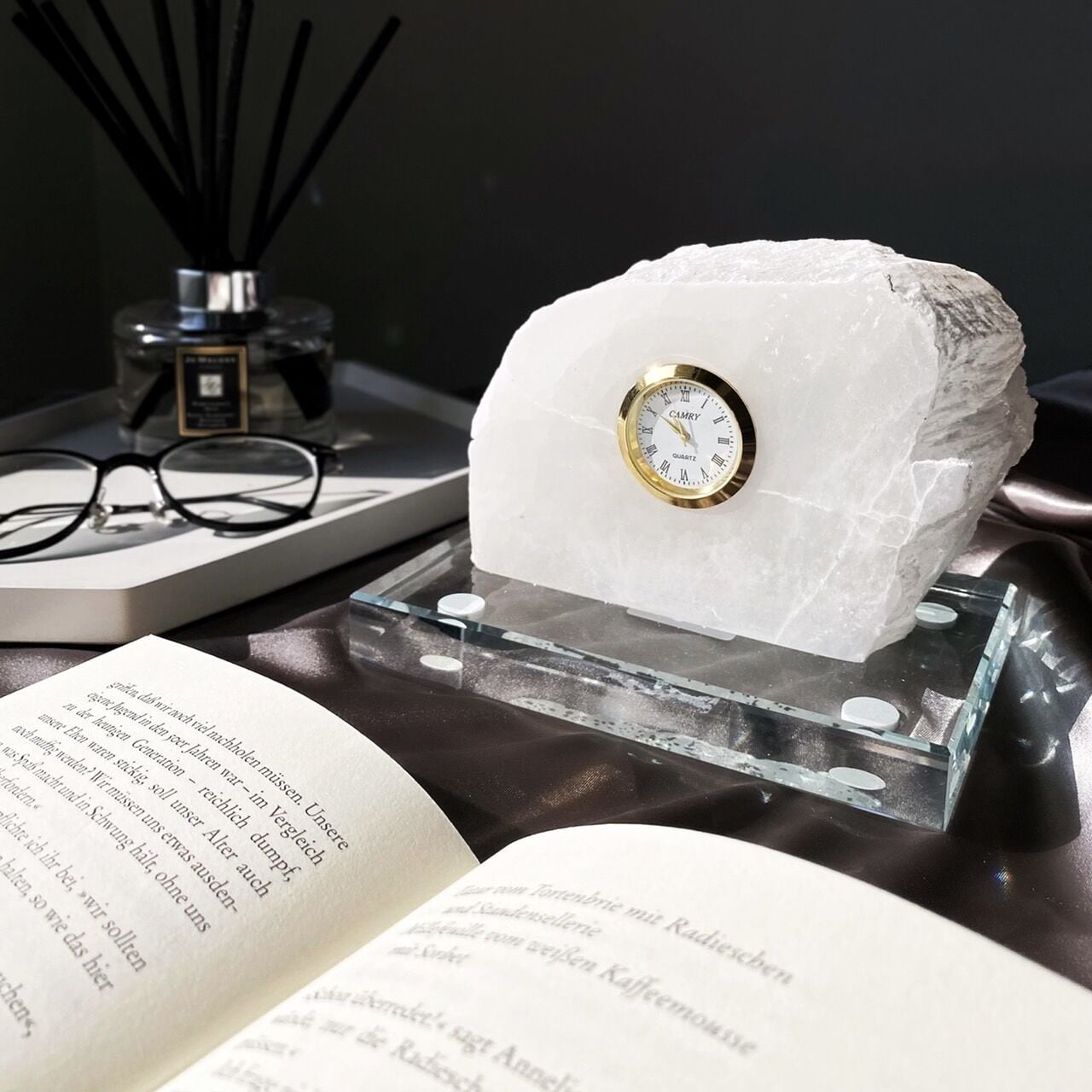 インテリアクロック 天然石