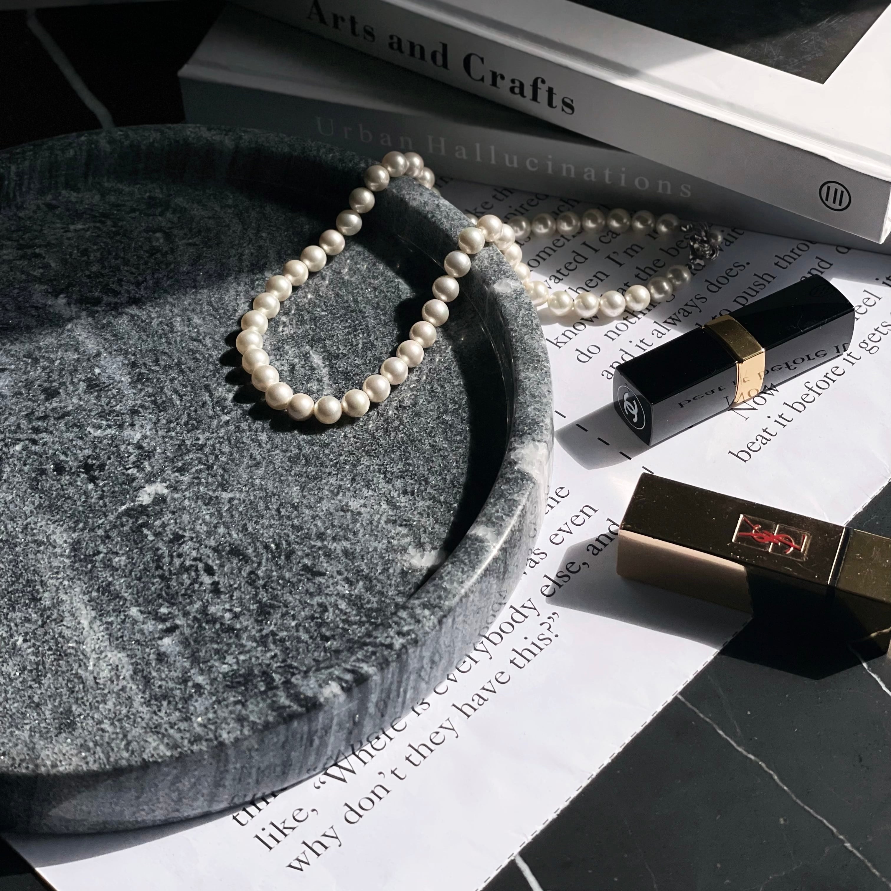 【アウトレット10%OFF】天然大理石ラウンドトレイ