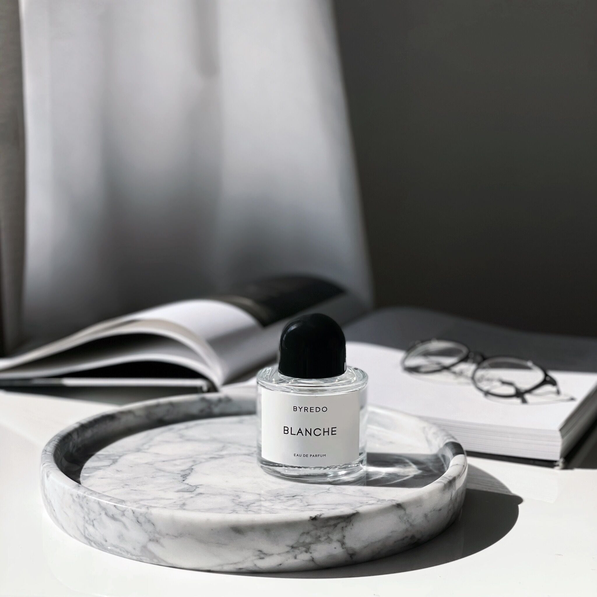 【アウトレット10%OFF】天然大理石ラウンドトレイ