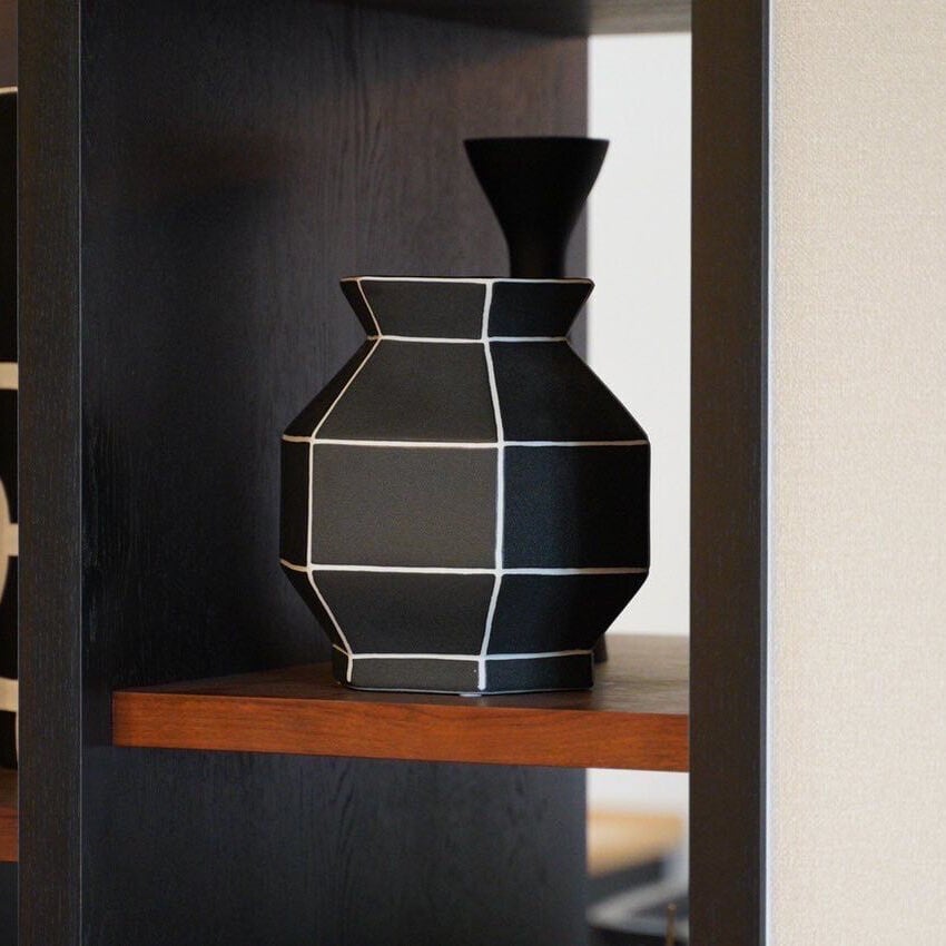 ブロッキングフラワーベース ミディアム