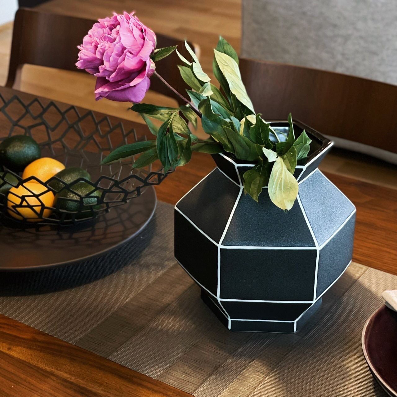 ブロッキングフラワーベース ミディアム