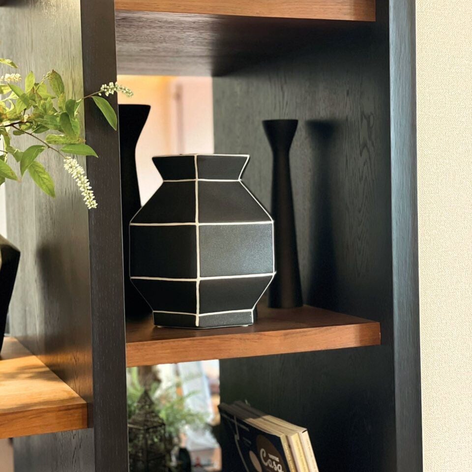 ブロッキングフラワーベース ミディアム