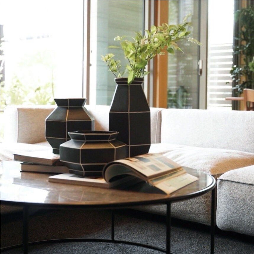 ブロッキングフラワーベース ミディアム