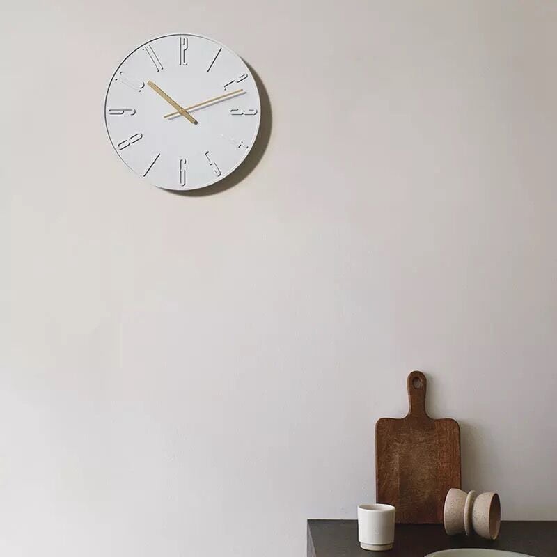 【アウトレット10%OFF】ウォールクロック ベトン ナンバー