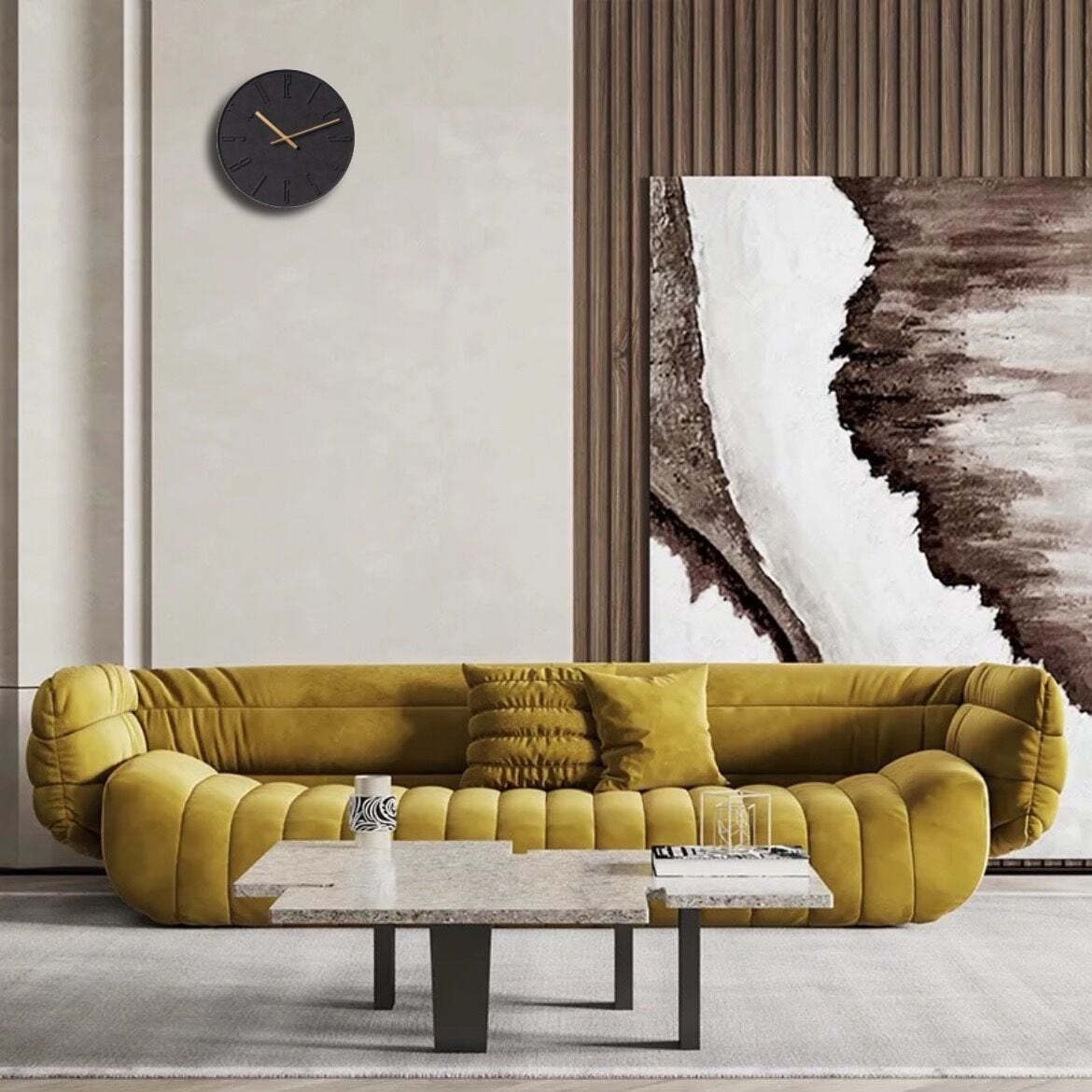 ウォールクロック ベトン ナンバー