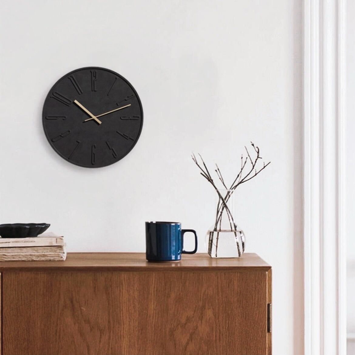 ウォールクロック ベトン ナンバー