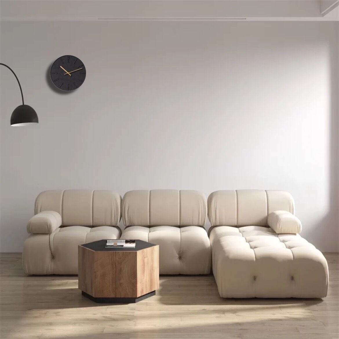 【アウトレット10%OFF】ウォールクロック ベトン ナンバー