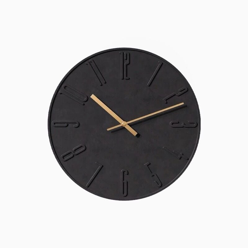 【アウトレット10%OFF】ウォールクロック ベトン ナンバー