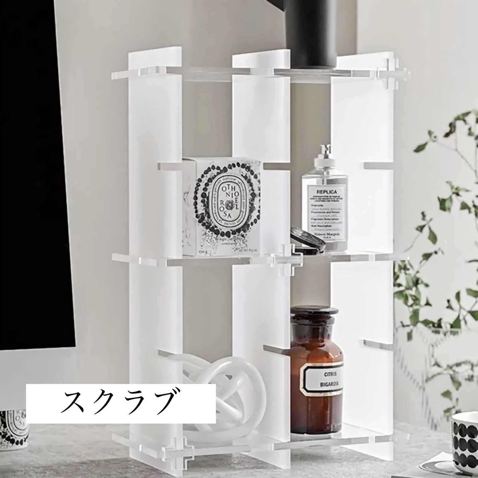 アクリルディスプレイラック スクエア