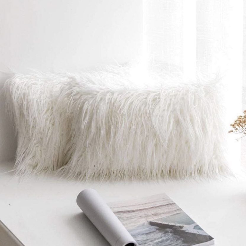 ロングファークッションカバー (30×50)