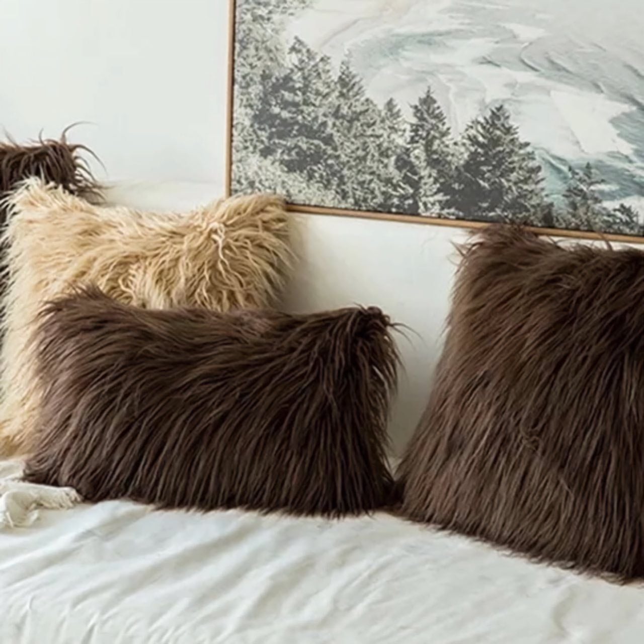 ロングファークッションカバー (30×50)