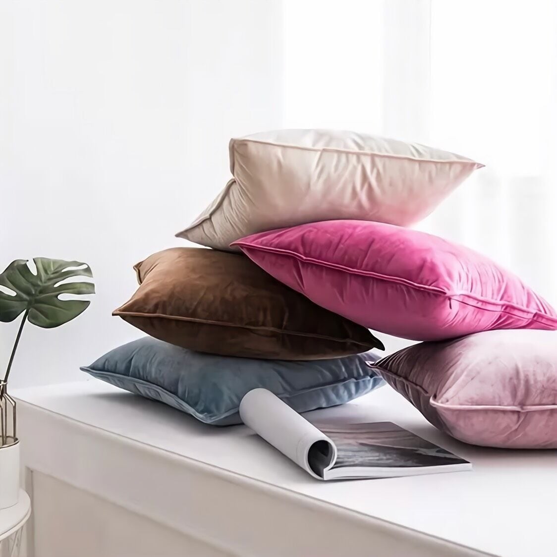 ベルベットクッションカバー(45×45)