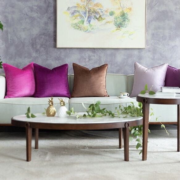 ベルベットクッションカバー(45×45)