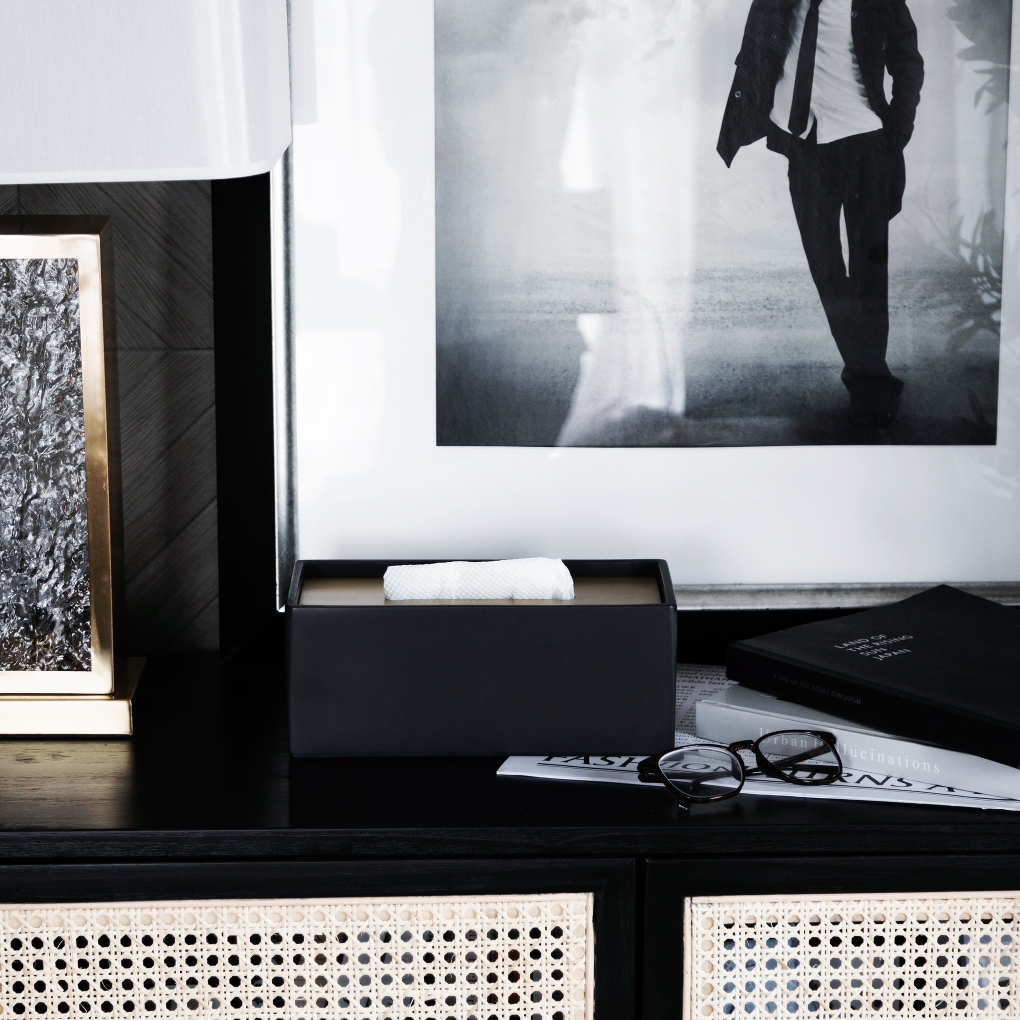 【アウトレット10%OFF】ティッシュケース ベトン スクエアフォルム