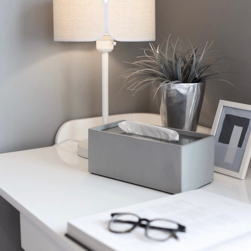 【アウトレット10%OFF】ティッシュケース ベトン スクエアフォルム