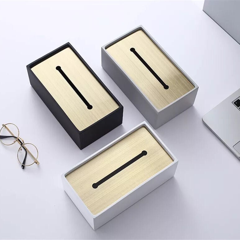 【アウトレット10%OFF】ティッシュケース ベトン スクエアフォルム