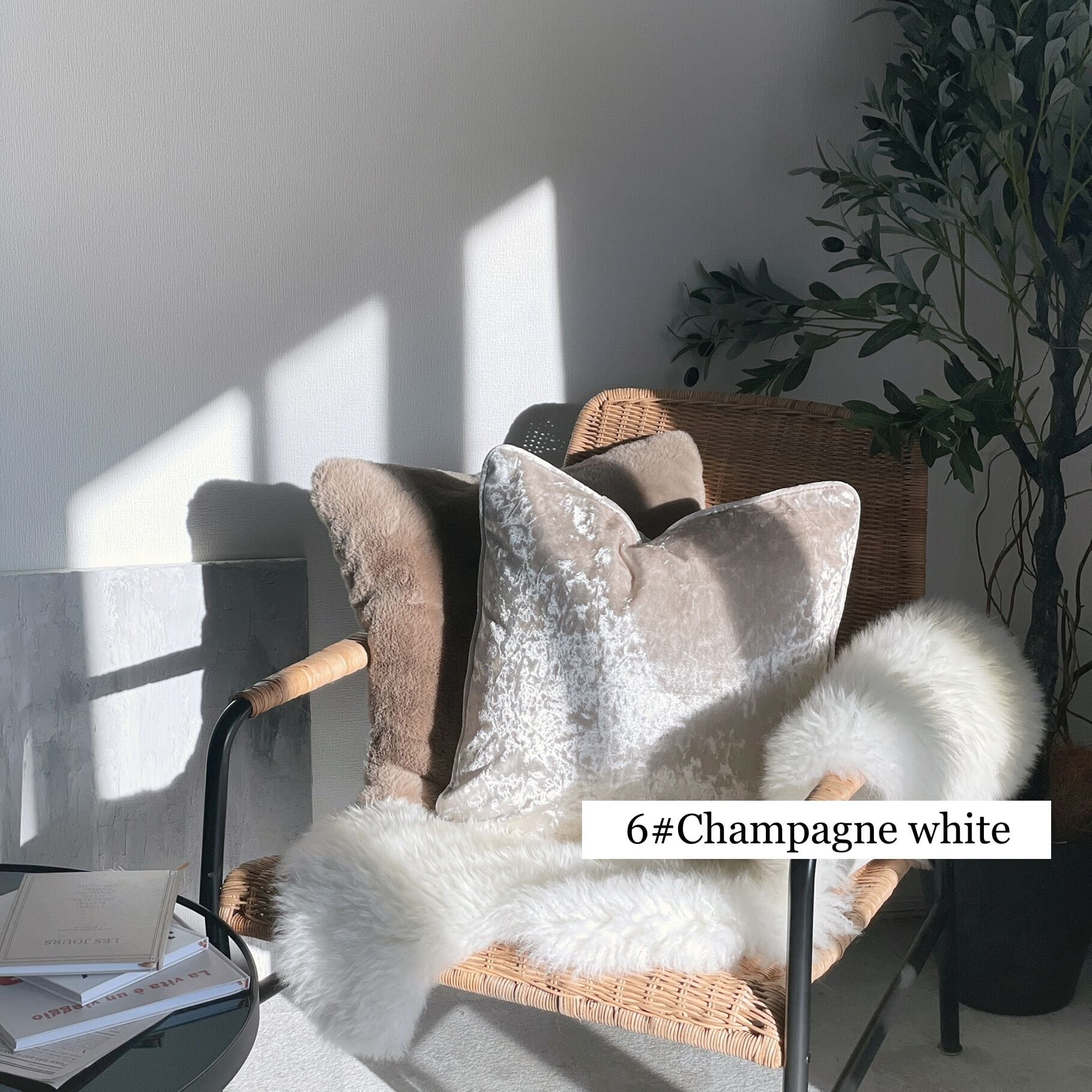 シャイニークッションカバー