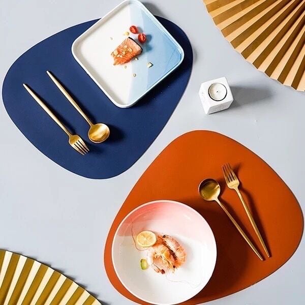 リバーシブルランチョンマット エッグストローク