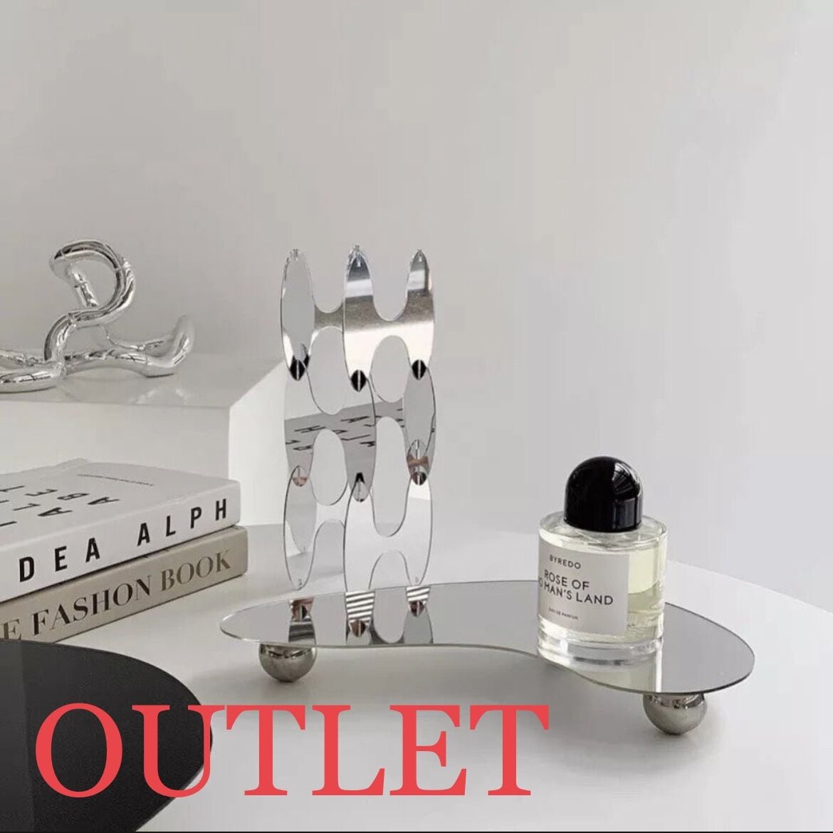 【アウトレット20%OFF】ディスプレイプレート シルバー
