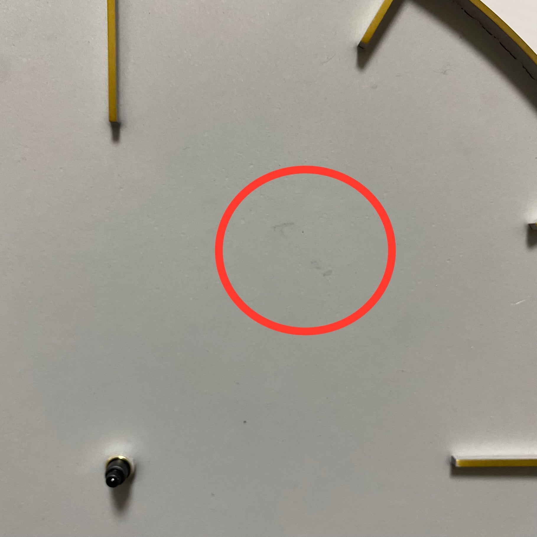 【アウトレット10%OFF 】ウォールクロック エンボスゴールド×ベトン