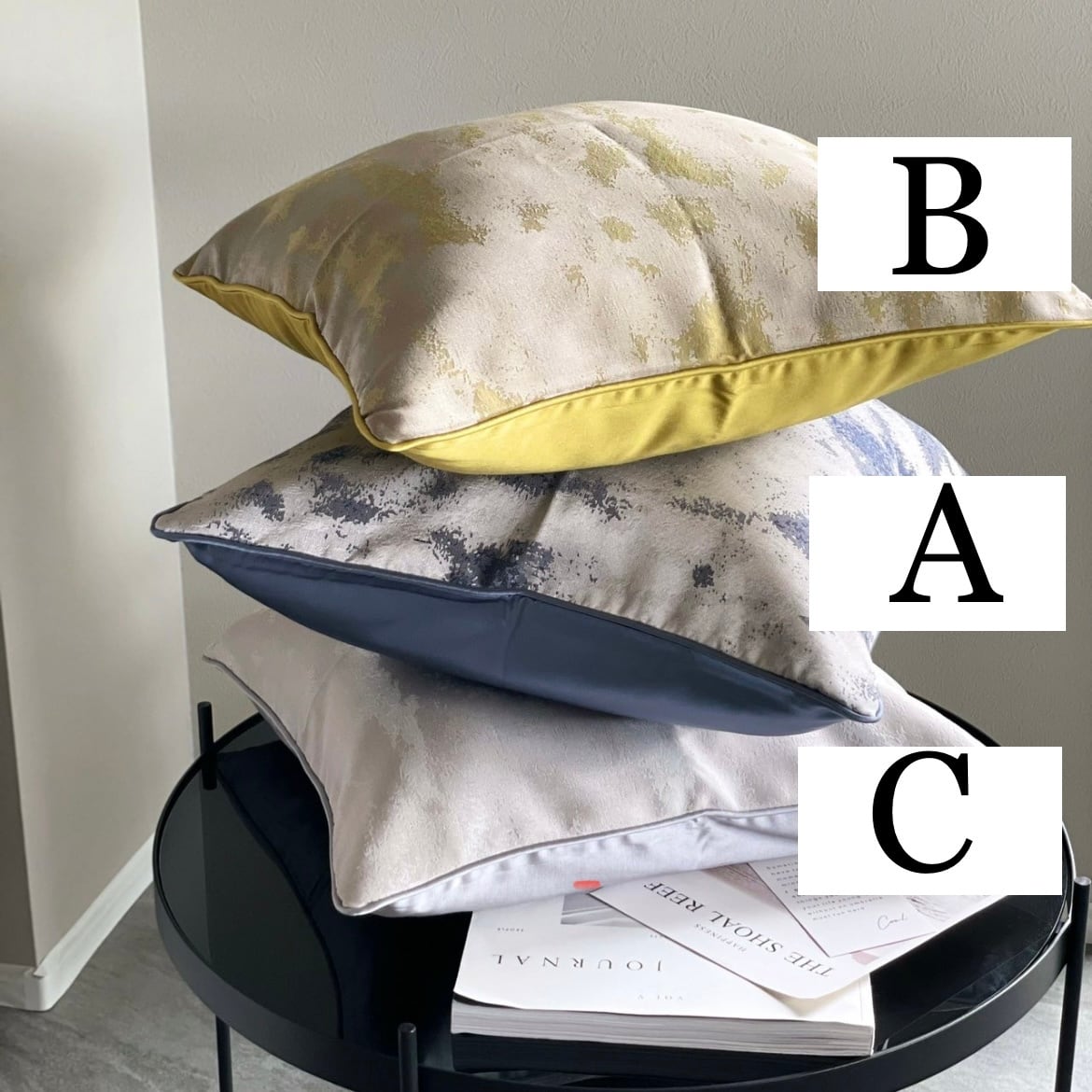 ラグジュアリーデザインクッションカバー