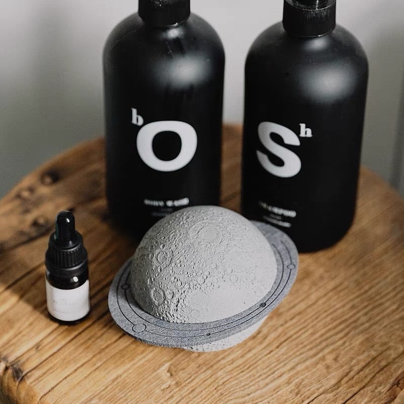 ガラスディスペンサー2本セット モノトーン