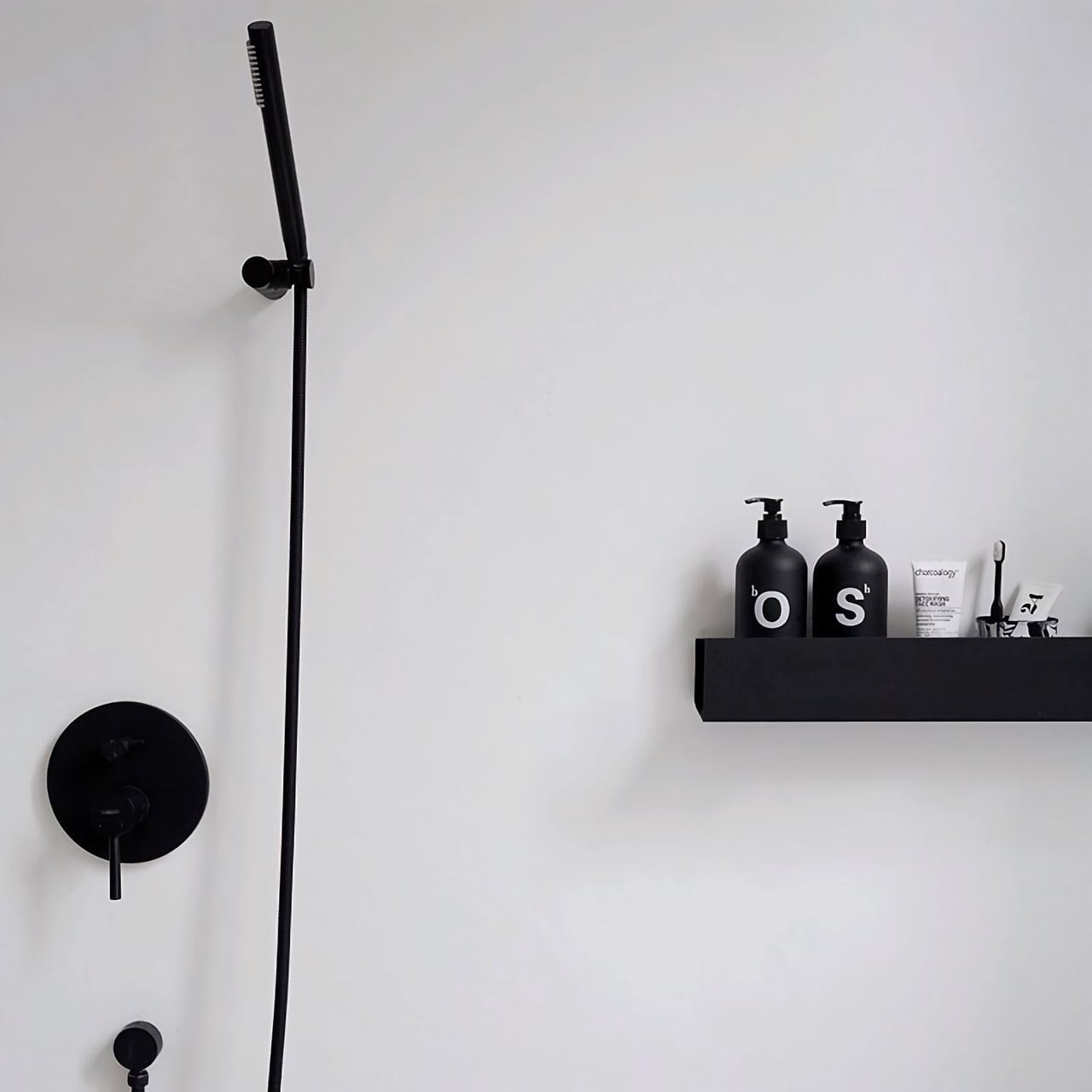 ガラスディスペンサー2本セット モノトーン