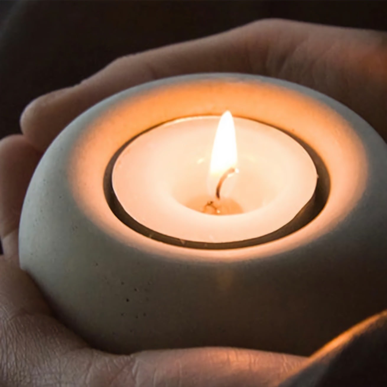 キャンドルホルダー3色セット ラウンドベトン