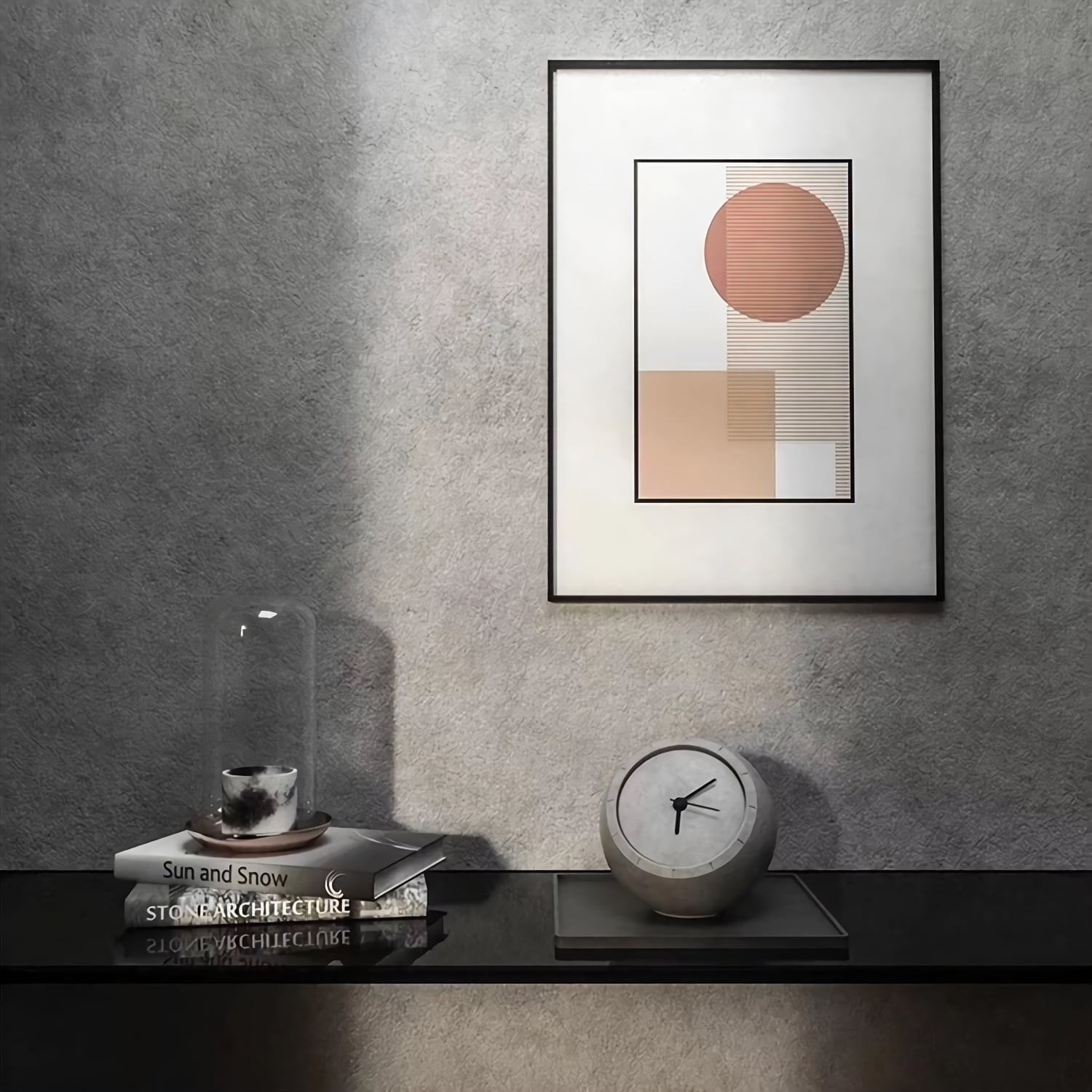 【アウトレット10%OFF】デスククロック ベトン