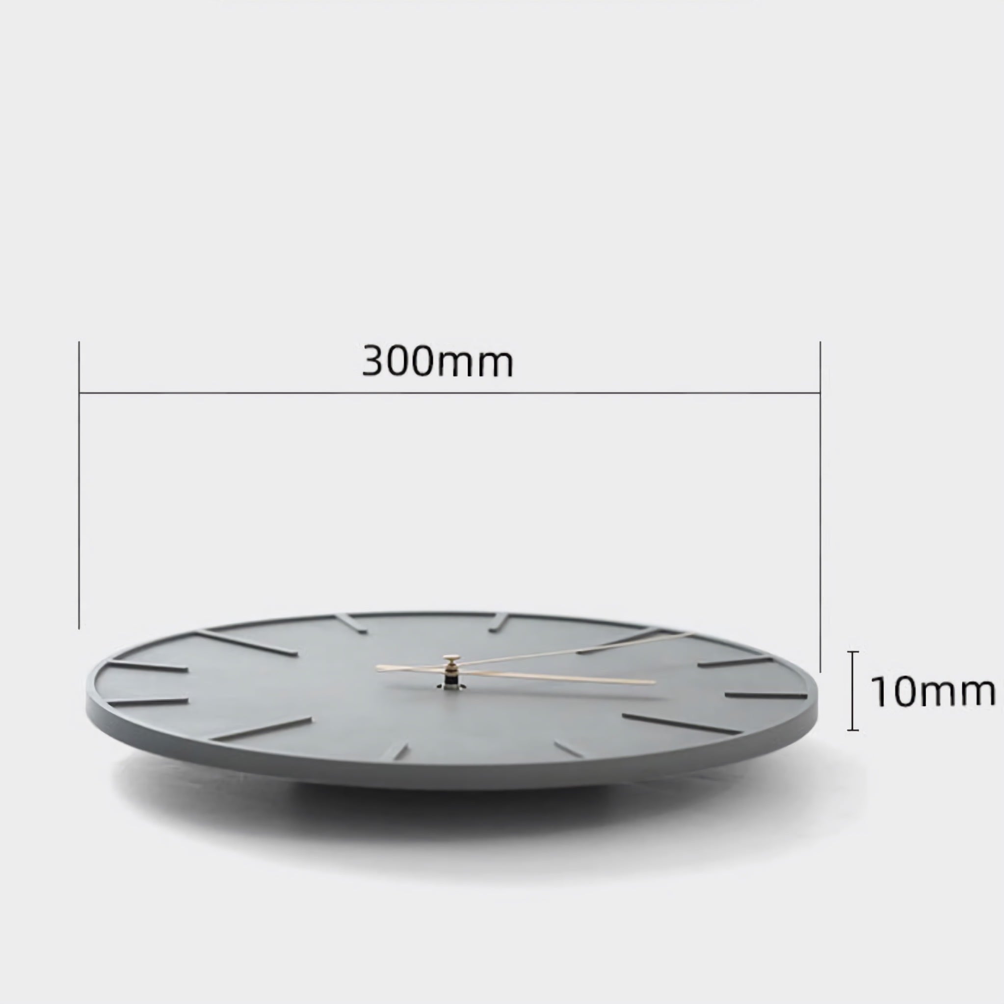 【アウトレット10%OFF】ウォールクロック ベトン シンプルライン