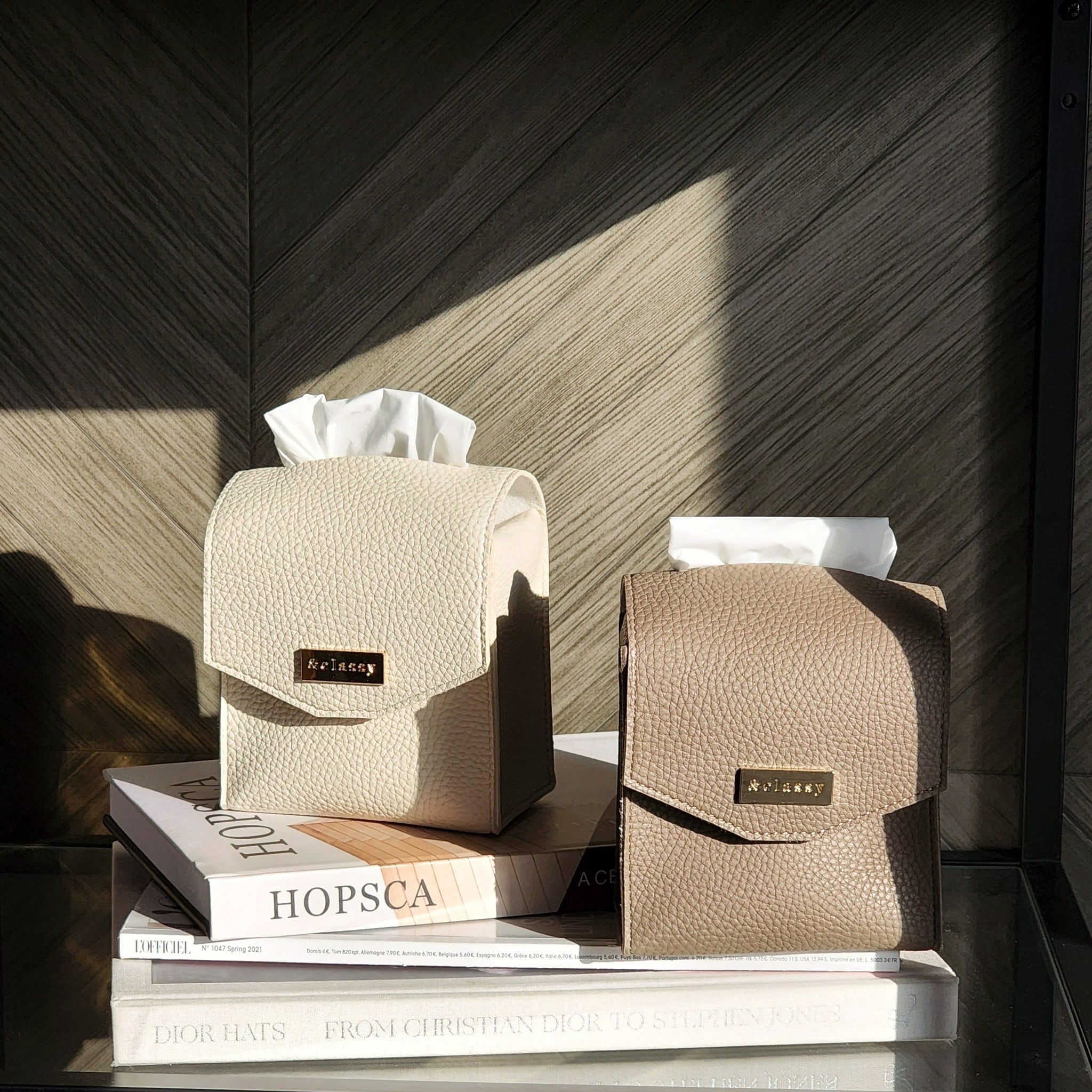 オリジナルレザーティッシュケース