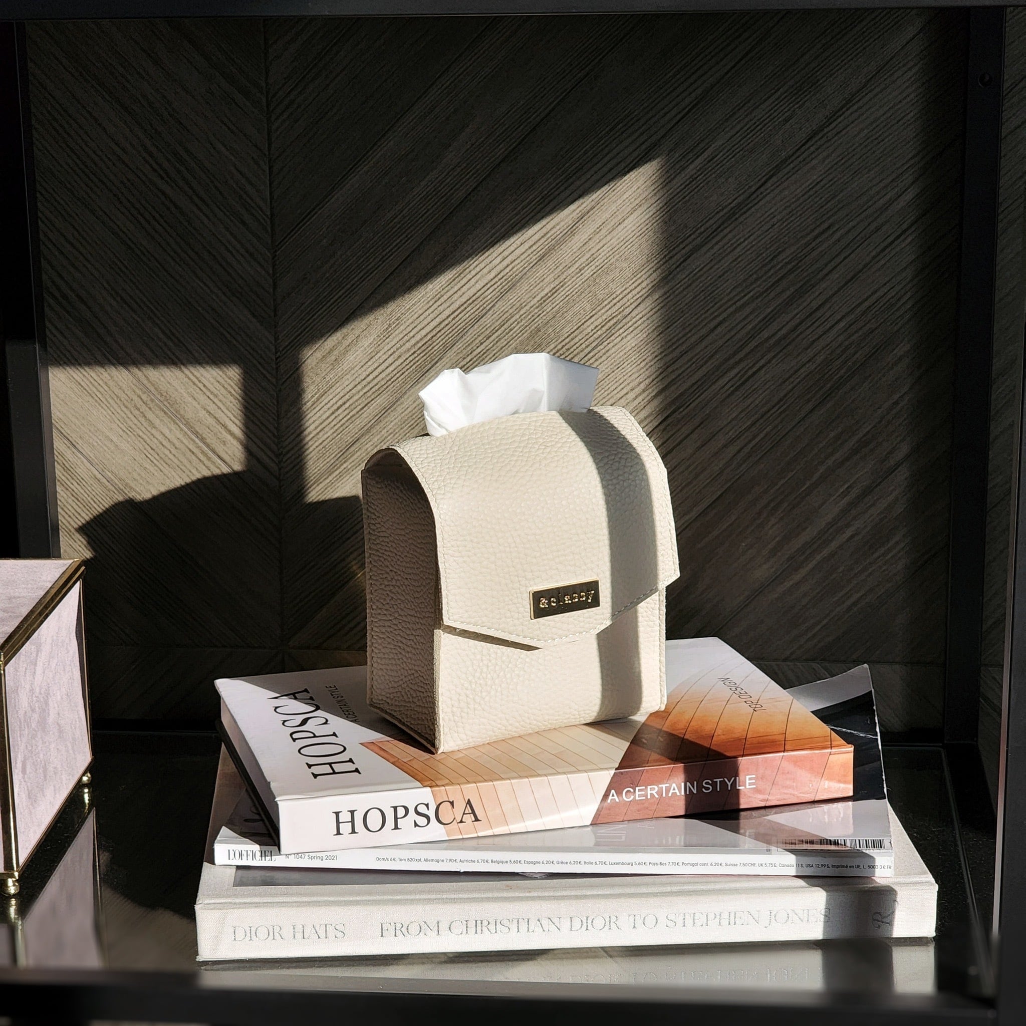 オリジナルレザーティッシュケース