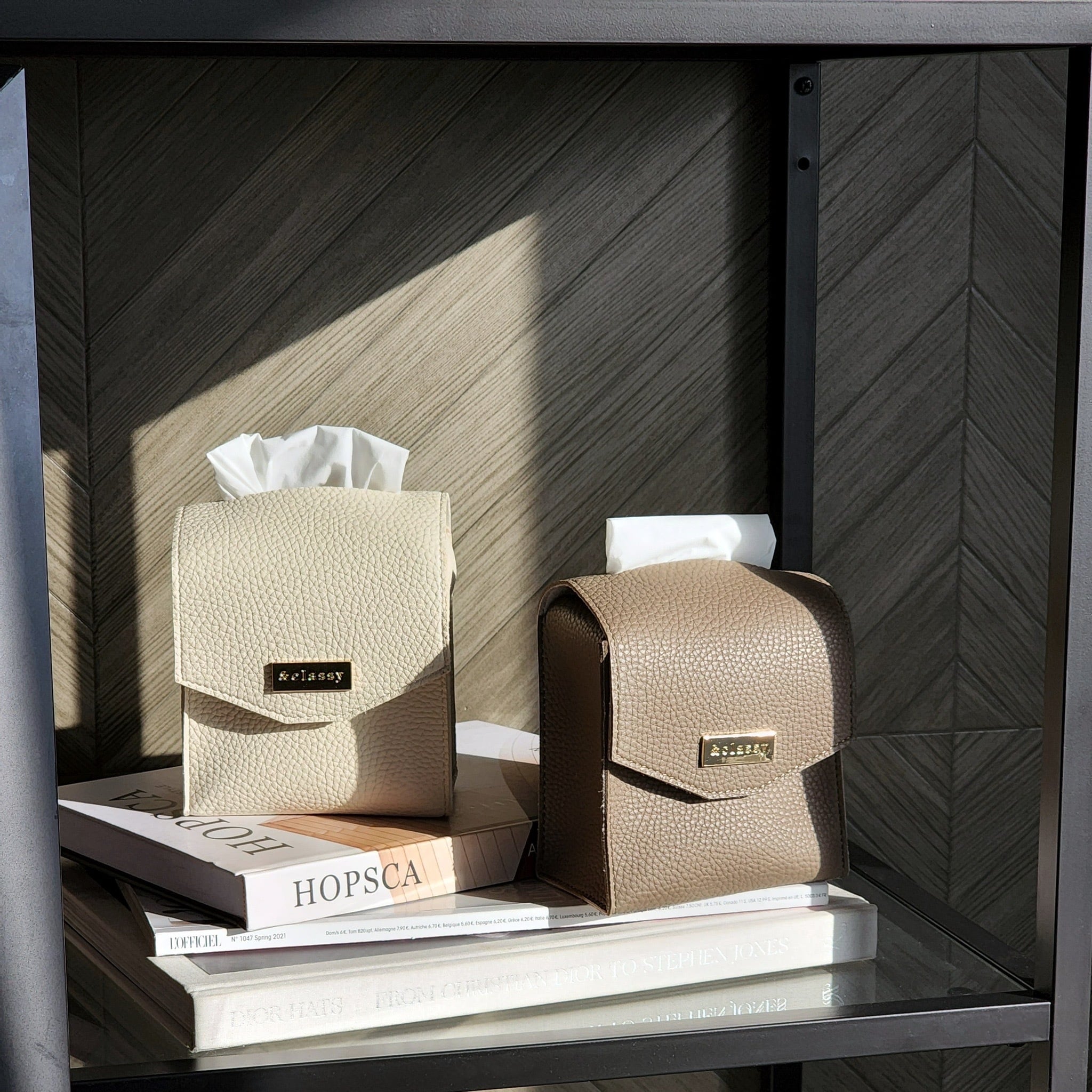 オリジナルレザーティッシュケース