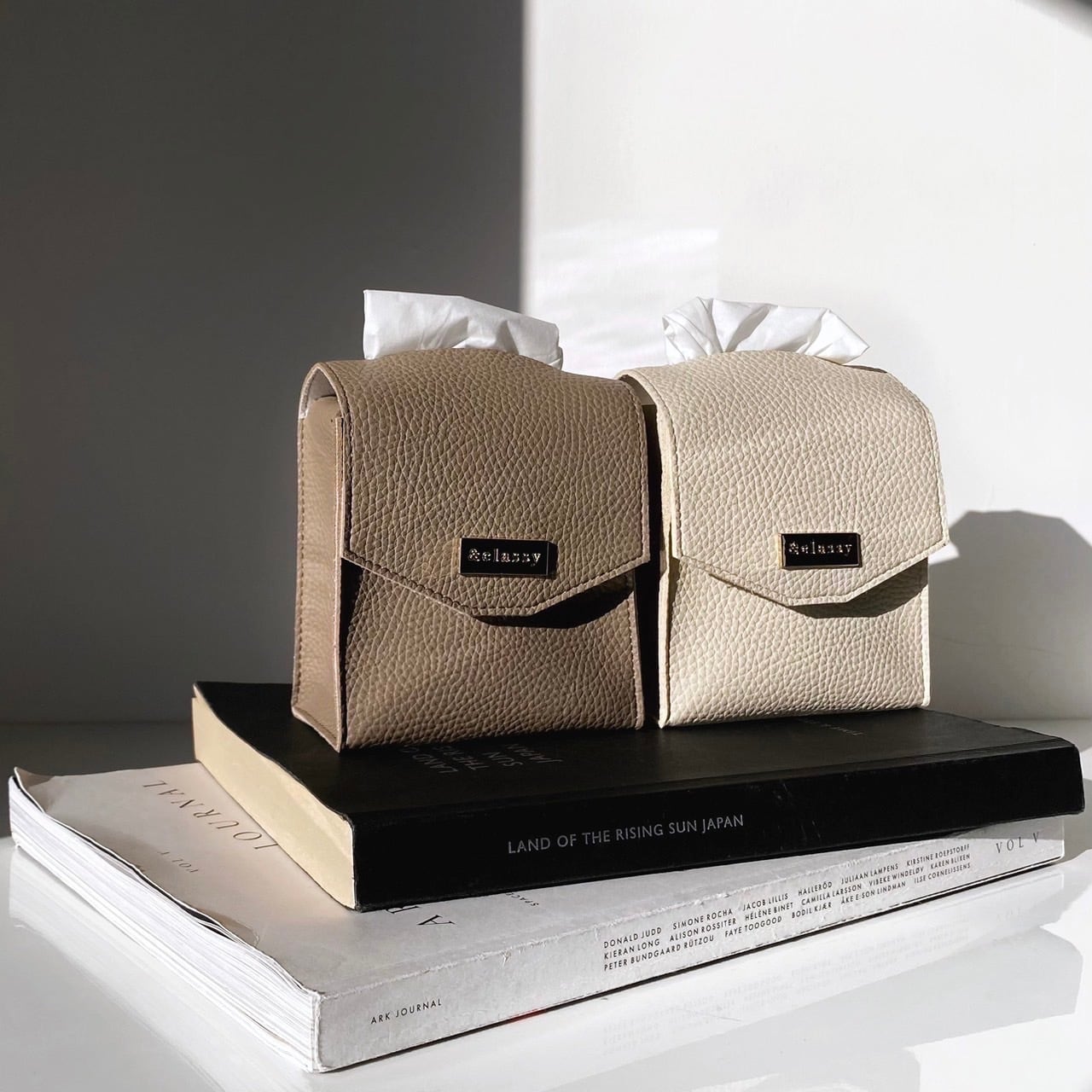 オリジナルレザーティッシュケース