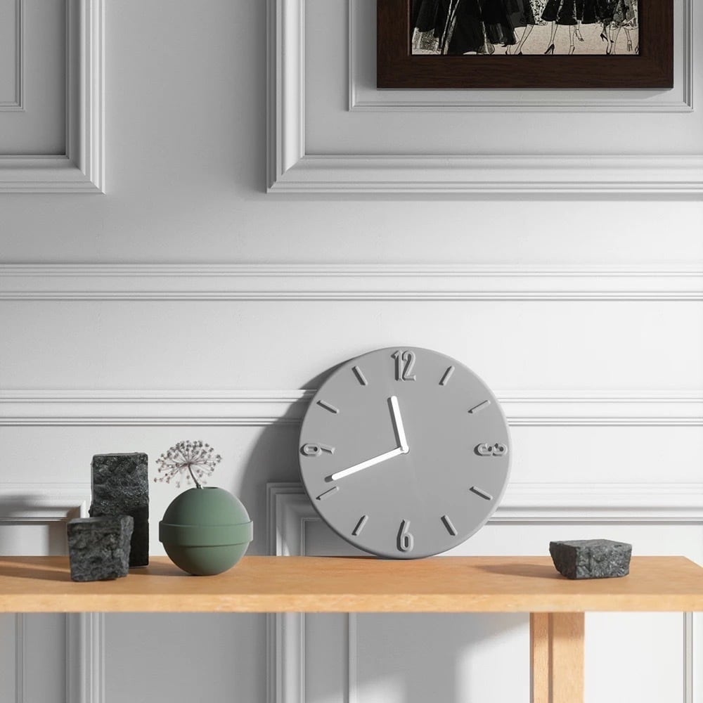 【アウトレット10%OFF】ウォールクロック ベトン ホワイトハンズ