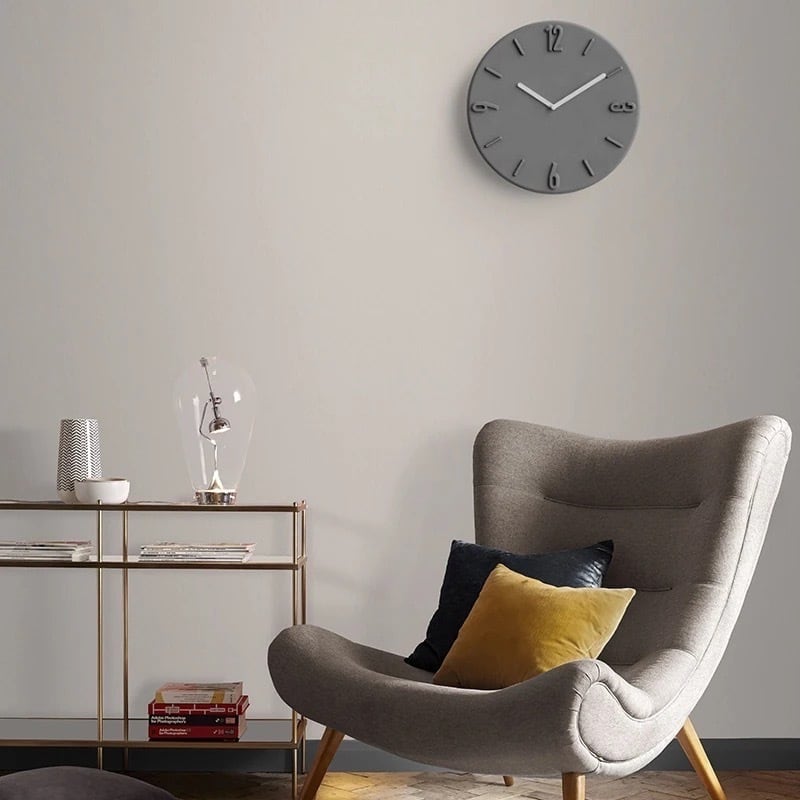 【アウトレット10%OFF】ウォールクロック ベトン ホワイトハンズ