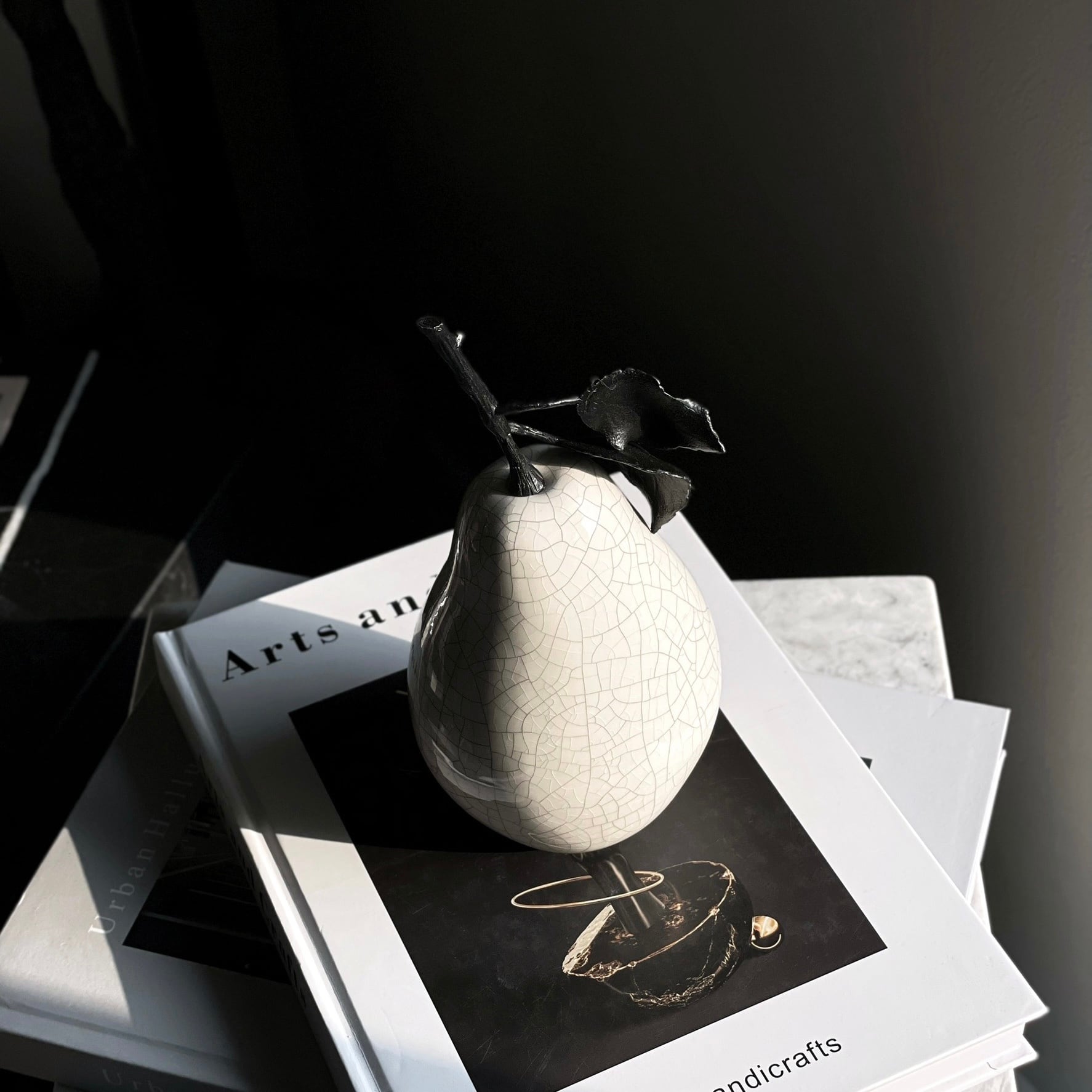 アロイセラミックオブジェ Apple& Pear