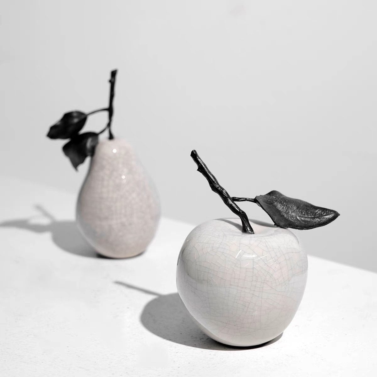 アロイセラミックオブジェ Apple& Pear