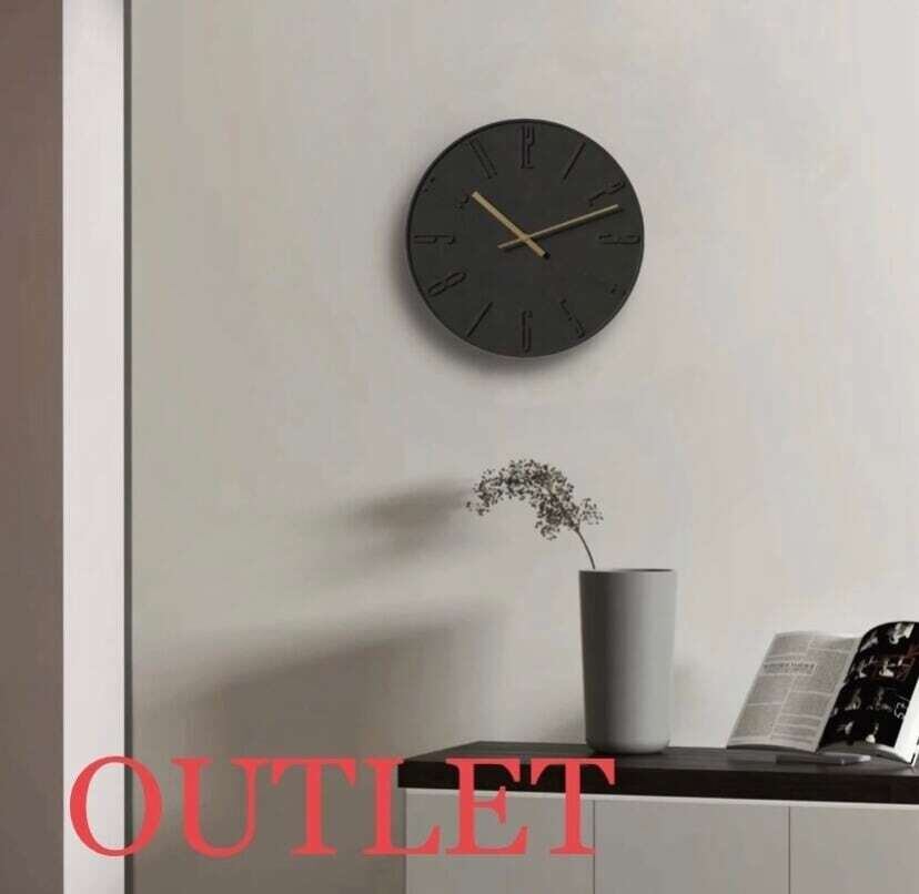 【アウトレット10%OFF】ウォールクロック ベトン ナンバー