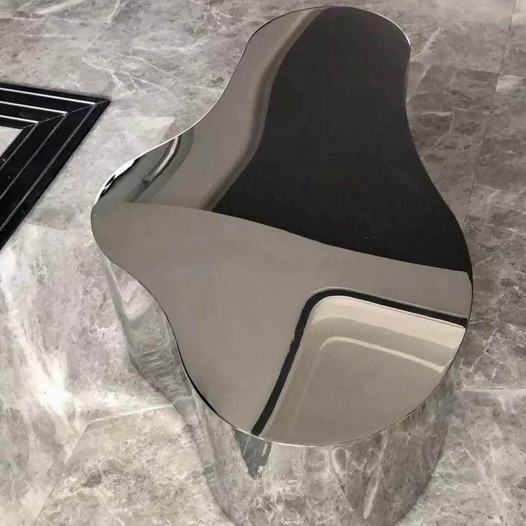 シルバーカーブ センターテーブル