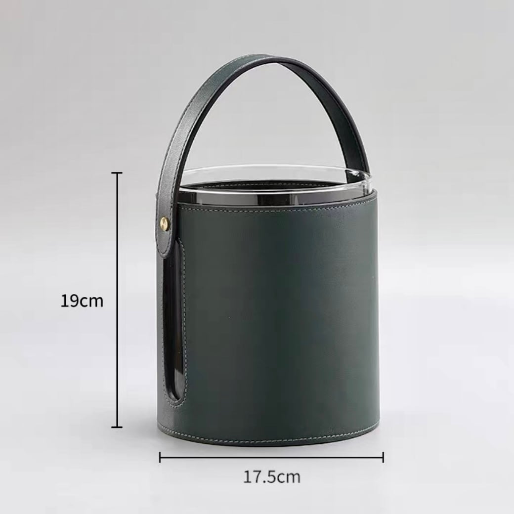【アウトレット30%OFF】レザーアイスペール