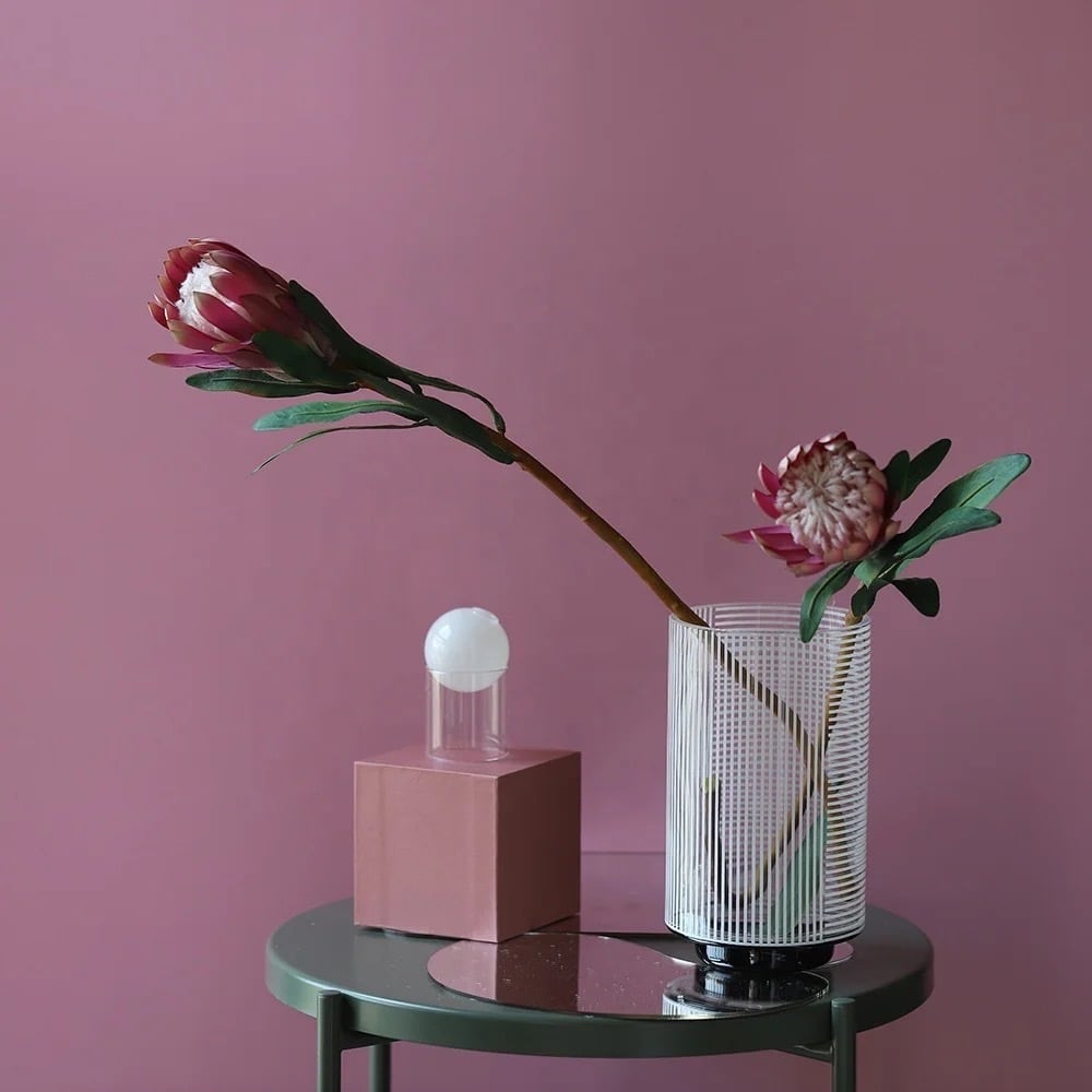 モノトーンクレール フラワーベース ワイド