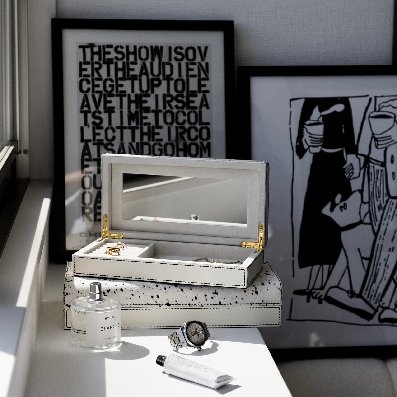 【アウトレット10%OFF】ホワイトホースシャギー ジュエリーボックス スモール